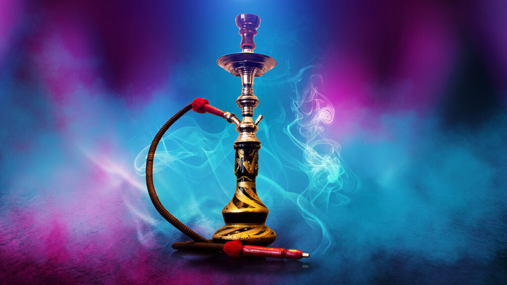 怪しげな雰囲気のシーシャの画像