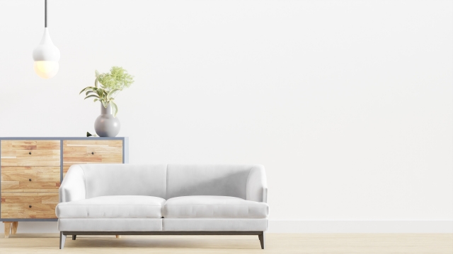 二人掛けのソファーの画像